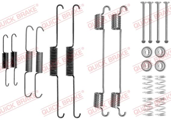 QUICK BRAKE Комплектующие, тормозная колодка 105-0817